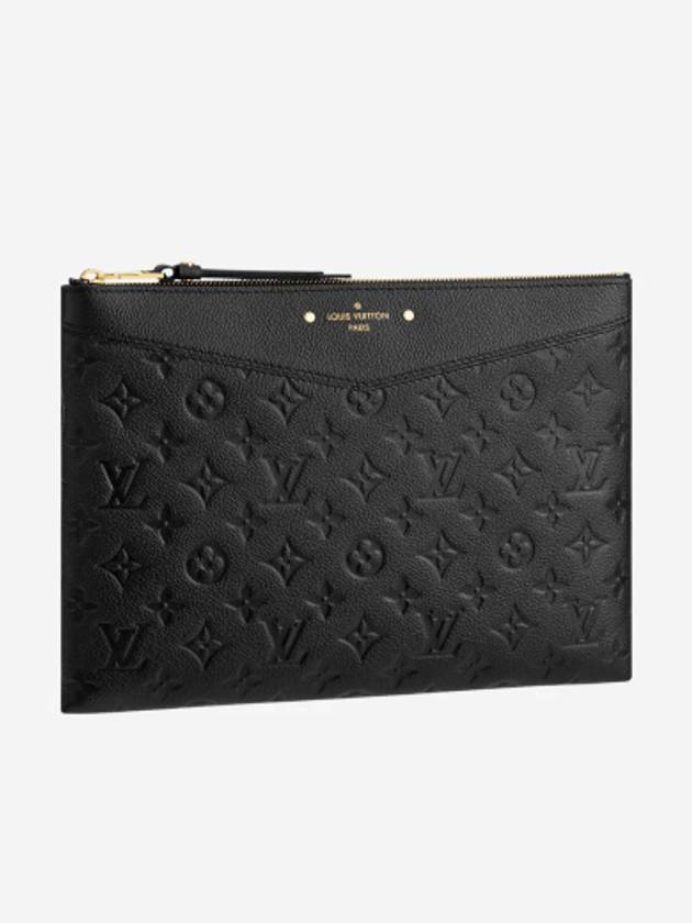 Monogram Daily Empreinte Pouch Bag Black - LOUIS VUITTON - BALAAN 2