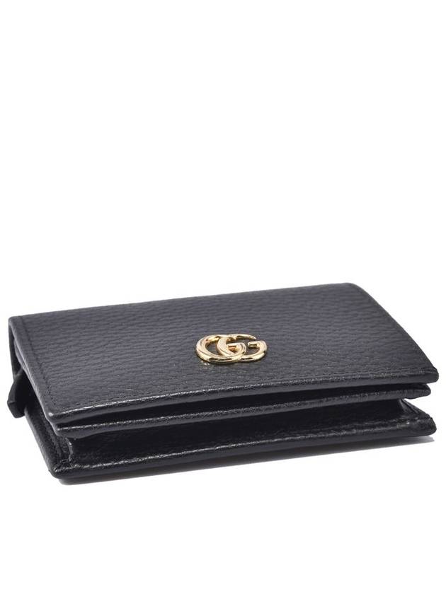 Women s Marmont Leather Card Case Wallet 456126 - GUCCI - BALAAN 3