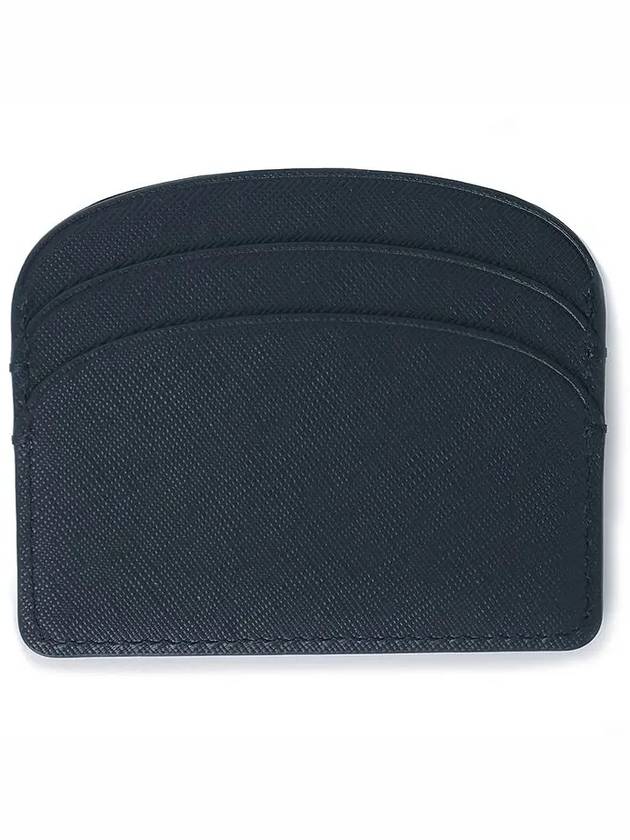 Demi Lune Card Wallet Navy - A.P.C. - BALAAN 3