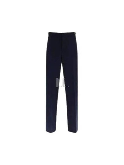 Wool Flannel Track Pants Navy - BOTTEGA VENETA - BALAAN 2