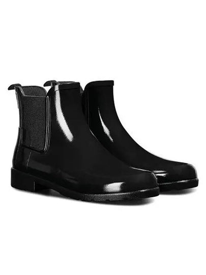 Original Refined Gloss Chelsea Boots Black - HUNTER - BALAAN 2