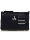 Penny ORB Logo Removable Strap Cross Bag Black - VIVIENNE WESTWOOD - BALAAN 2