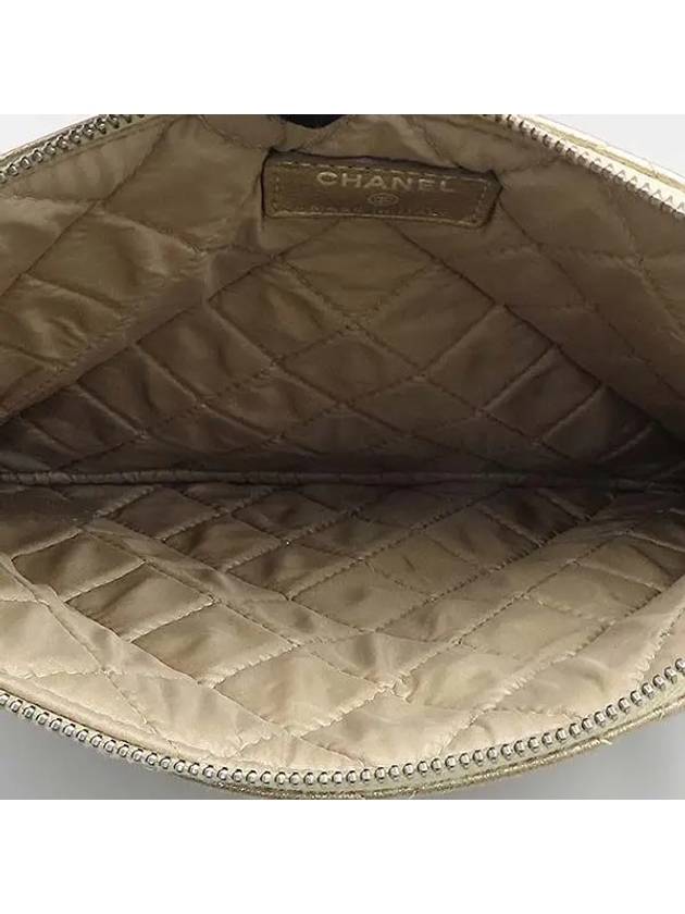 bronze clutch bag - CHANEL - BALAAN 5