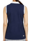 Golf Wear Sleeveless T-Shirt HHW 2A AP53 NAVY - HORN GARMENT - BALAAN 4