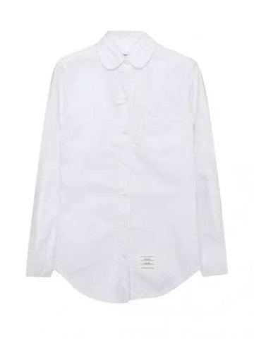 RWB Center Back Striped Oxford Shirt Women - THOM BROWNE - BALAAN 1