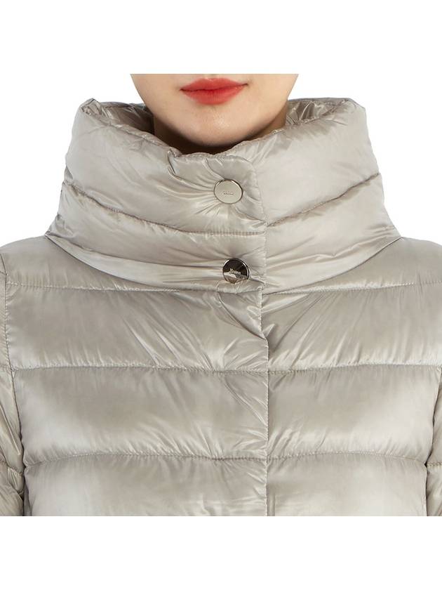 Amelia Goose Down Padding Pearl Grey - HERNO - BALAAN 8