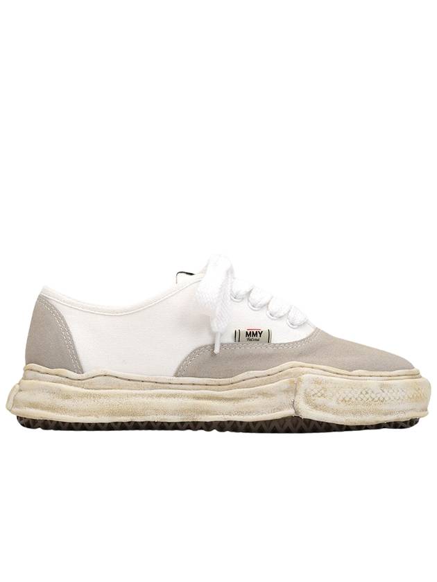 Blakey OG Sole Canvas Suede Low Top Sneakers White - MIHARA YASUHIRO - BALAAN 2