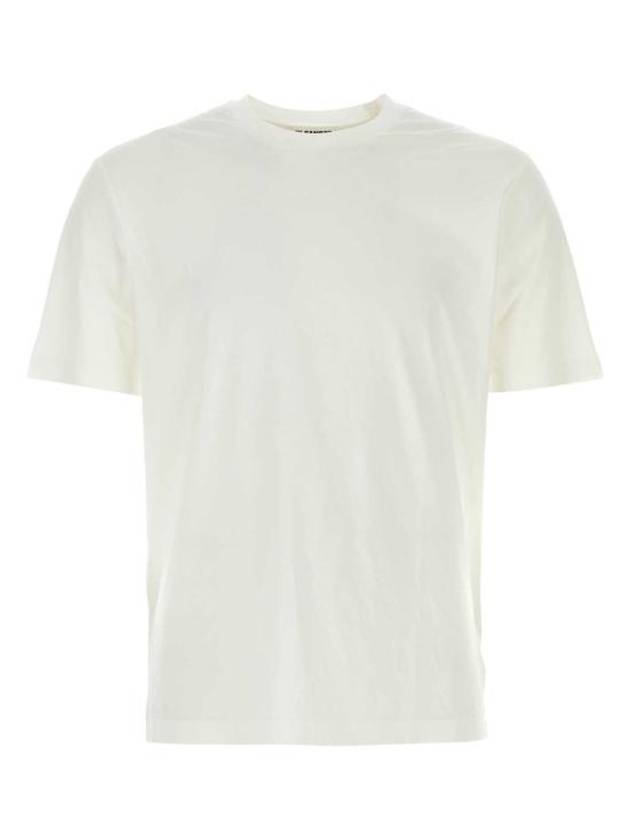 Short Sleeve T-Shirt J21GC0016J45051 100 White - JIL SANDER - BALAAN 1