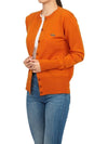 Bea Logo Wool Cardigan Orange - VIVIENNE WESTWOOD - BALAAN 9