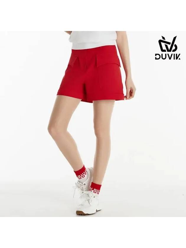 spandex wide roll-up 4-quarter shorts DD2WPT303SB - DUVIK - BALAAN 3