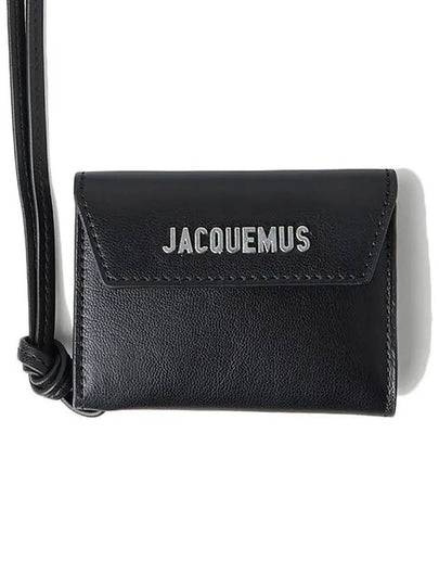 Le Porte Card Wallet Black - JACQUEMUS - BALAAN 2