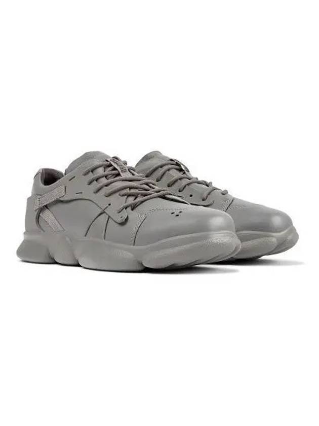 Karst Leather Low Top Sneakers Grey - CAMPER - BALAAN 2