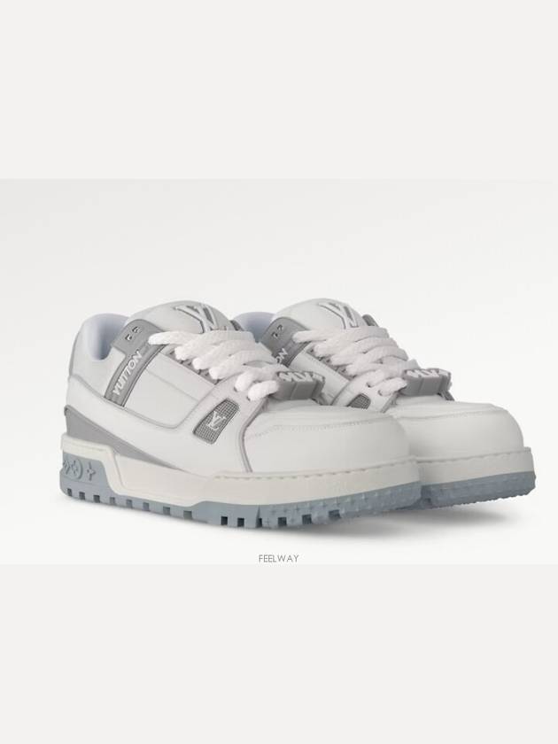 LV Trainer Maxi Sneakers Gray Boutique 1ACPPP - LOUIS VUITTON - BALAAN 3