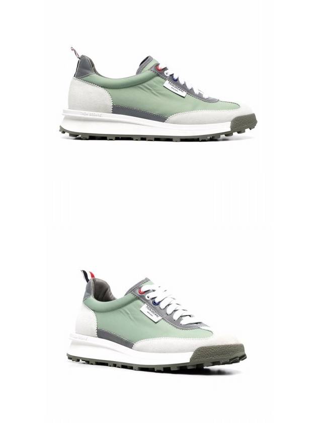 RWB Tech Runner Reflective Low Top Sneakers Green - THOM BROWNE - BALAAN 5