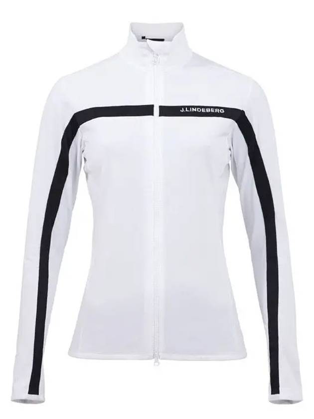 Janice Full Zip-up Jacket White - J.LINDEBERG - BALAAN 2