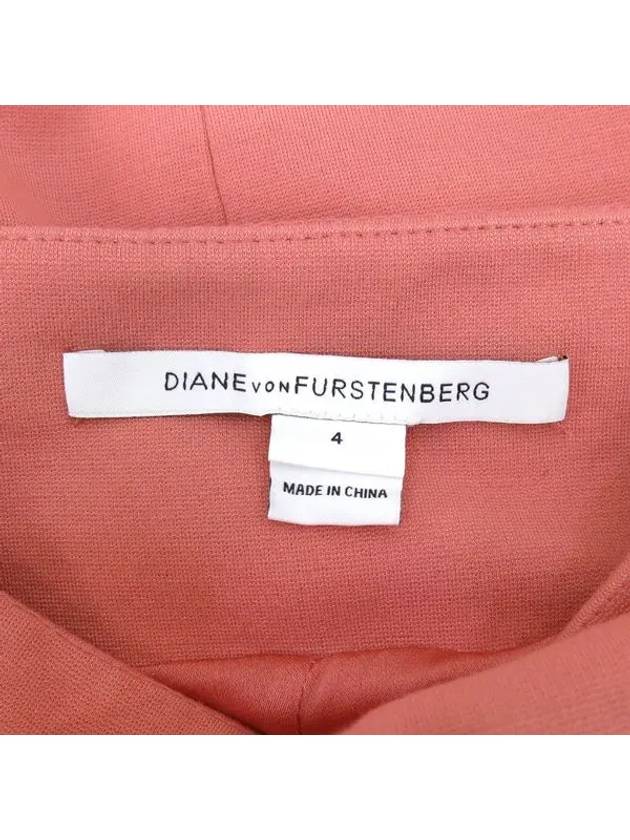 Pink color stitched top dress - DIANE VON FURSTENBERG - BALAAN 6