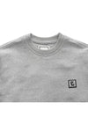 Women's Back Logo Sweatshirt Gray M241TS27734G - WOOYOUNGMI - BALAAN 3