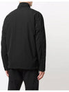 Men's Flat Nylon Lens Over Anorak Black - CP COMPANY - BALAAN 4