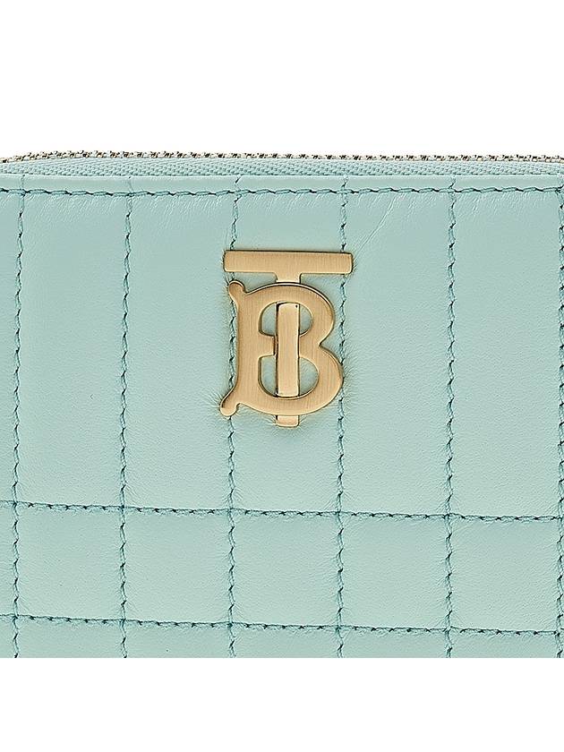 Lola Zip Card Wallet Mint - BURBERRY - BALAAN 7