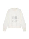 Moby Logo Print Sweatshirt Ecru - ISABEL MARANT - BALAAN 2