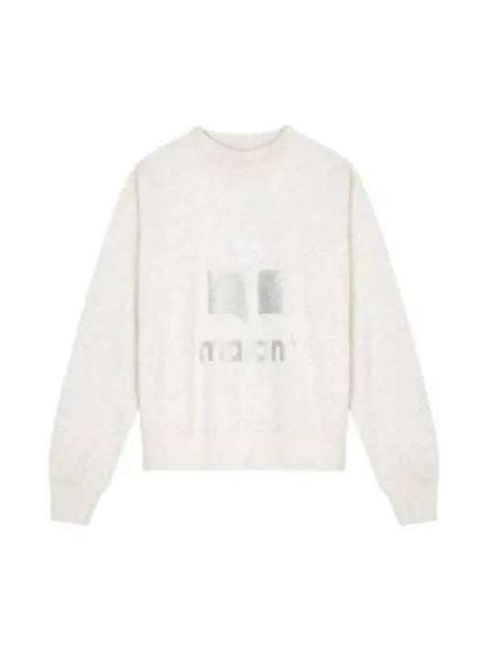 Moby Logo Print Sweatshirt Ecru - ISABEL MARANT - BALAAN 2