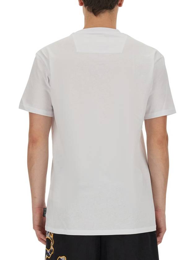 short sleeve t-shirt MTK6187 PJY002N01 WHITE - PHILIPP PLEIN - BALAAN 4