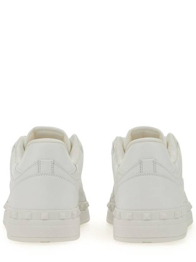 Freedots Calfskin Low Top Sneakers White - VALENTINO - BALAAN 4