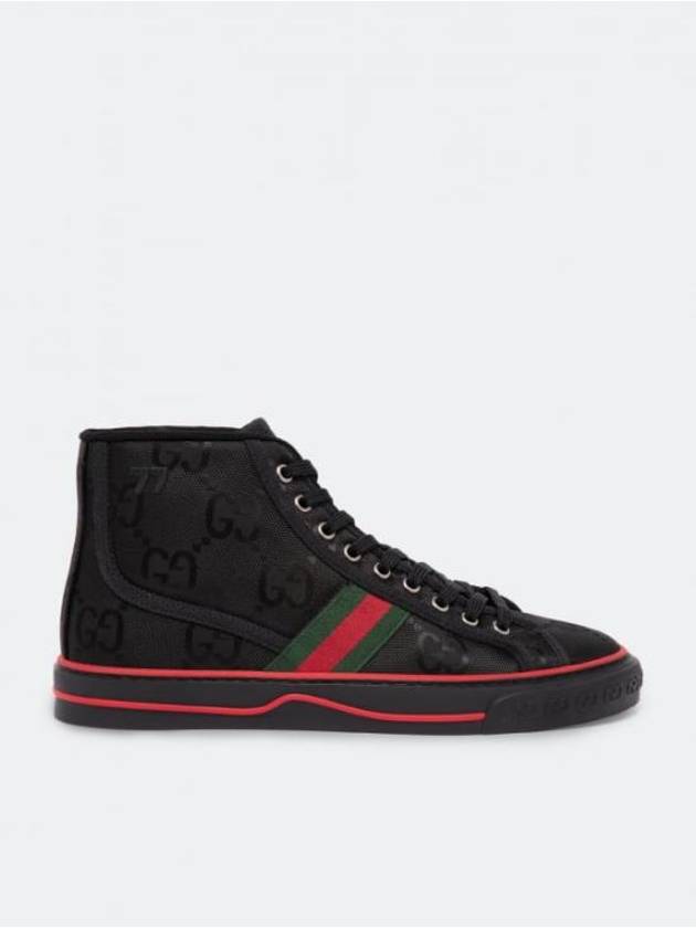 Off The Grid High Top Sneakers Black - GUCCI - BALAAN 3