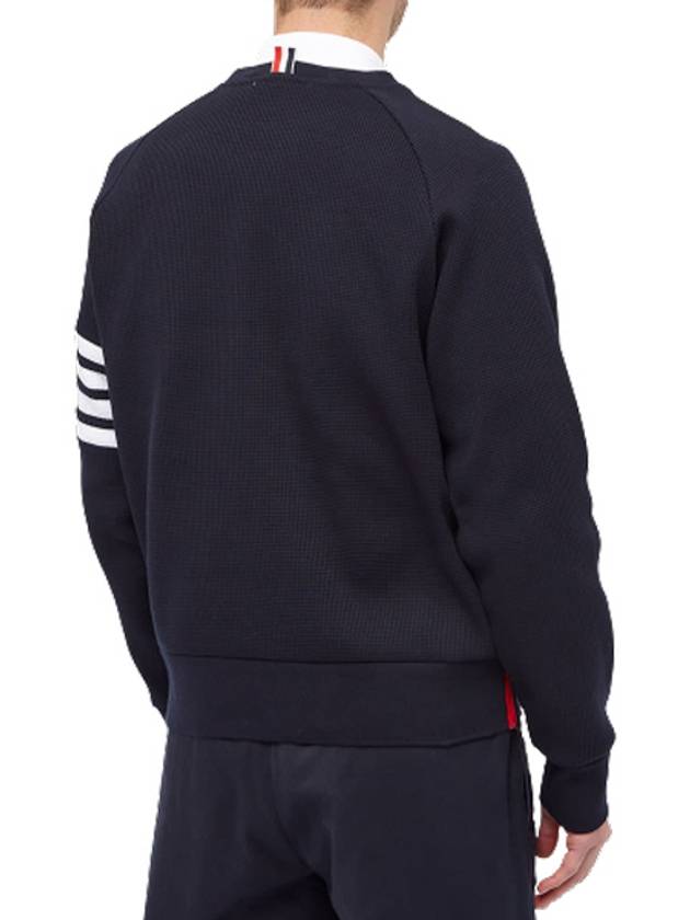 4 Bar Stripe Sweatshirt Navy - THOM BROWNE - BALAAN 4