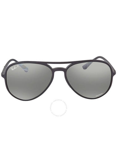 Ray Ban Chromance Silver Mirror Aviator Unisex Sunglasses RB4320CH 601S5J 58 - RAY-BAN - BALAAN 1