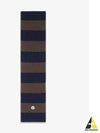 Moncler logo patch striped scarf - MONCLER - BALAAN 2