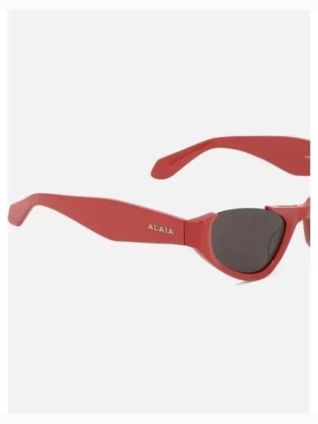 Cat eye logo temple sunglasses AA0076S 003 - ALAIA - BALAAN 2