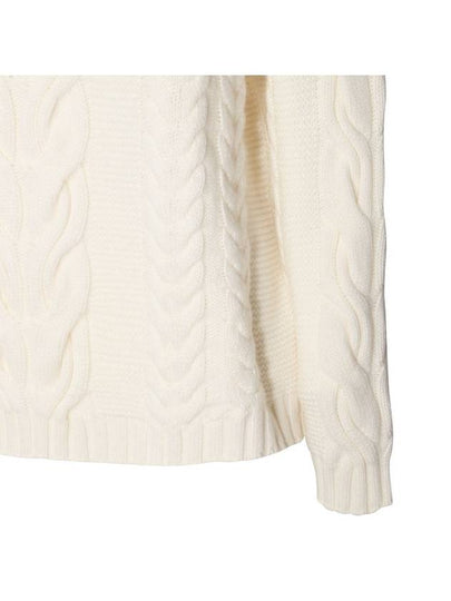 Malo White Wool Knitwear - MALO - BALAAN 2