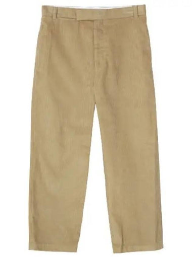 Corduroy single welt pocket straight pants men s cotton chino - THOM BROWNE - BALAAN 1