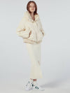 Teddy Layering Short Puffer Cream - REAL ME ANOTHER ME - BALAAN 7