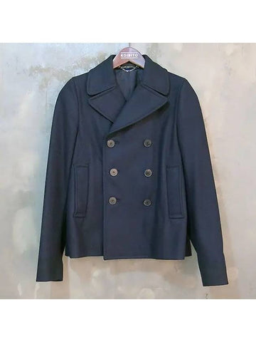 Smith Market Navy Coat Men s Clothing - VALENTINO - BALAAN 1