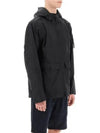 Membrana 3L TC Hooded Jacket Black - STONE ISLAND - BALAAN 3