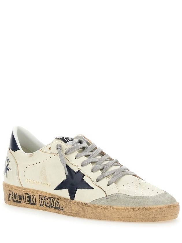 Heren Ball Star Low Top Sneakers White - GOLDEN GOOSE - BALAAN 3