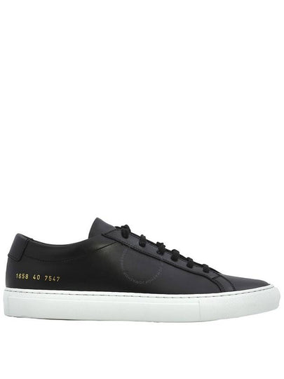 Original Achilles Low Top Sneakers Black - COMMON PROJECTS - BALAAN 2