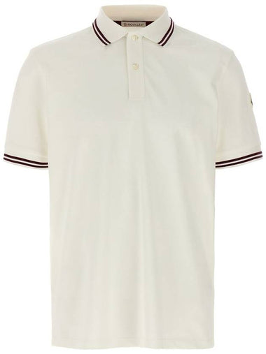 Moncler Piqué Polo Shirt - MONCLER - BALAAN 1