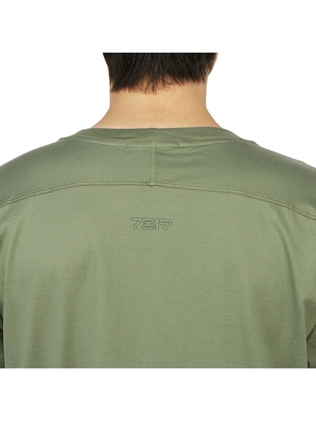 Shadow Project Logo Short Sleeve T-Shirt Green - STONE ISLAND - BALAAN 8