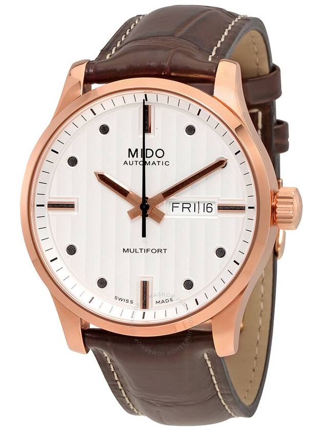 Mido Multifort Automatic Silver Dial Men's Watch M005.430.36.031.80 - MIDO - BALAAN 1