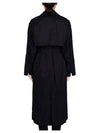 Deva Nylon Trench Coat Black - MONCLER - BALAAN.