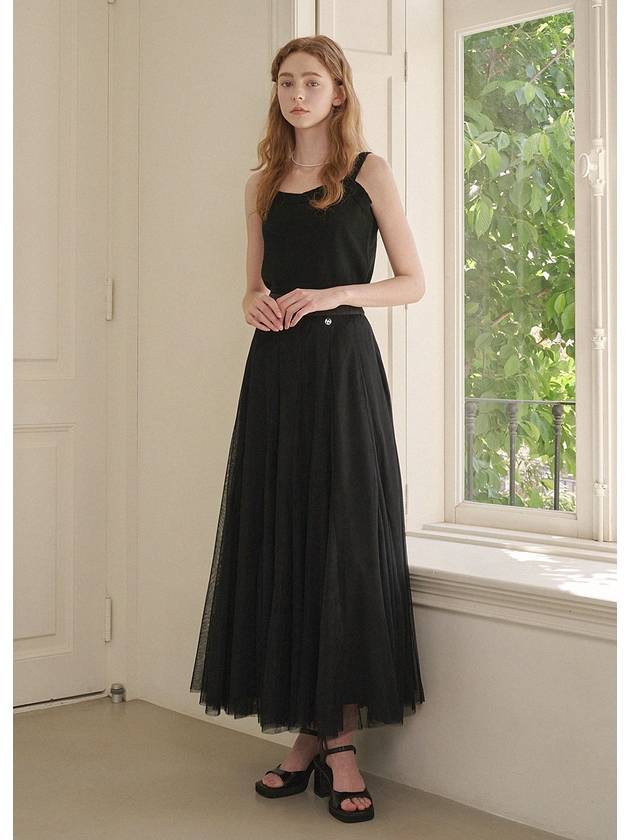 Chamomile Banding Sha Long Pleats Skirt - MICANE - BALAAN 5