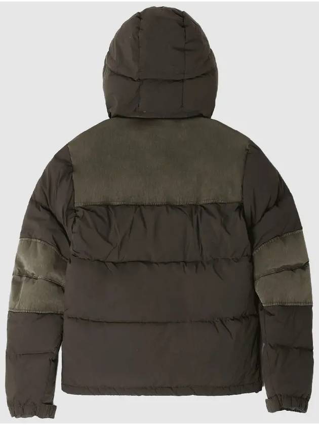 Aspen Combo Down Jacket Green Lizard - TEN C - BALAAN 3