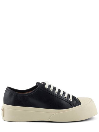 Pablo Platform Nappa Leather Low Top Sneakers Black - MARNI - BALAAN 2