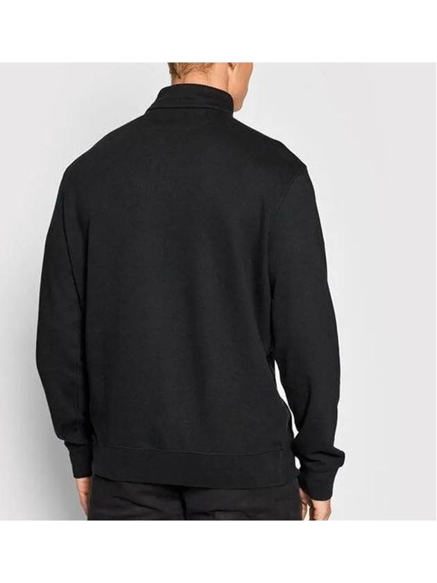 Logo Half Zip-up Sweatshirt Black - POLO RALPH LAUREN - BALAAN 3