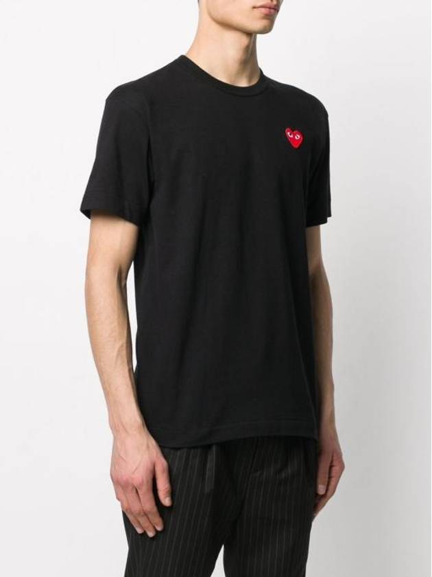 Short Sleeve T Shirt P1T108 White - COMME DES GARCONS - BALAAN 4