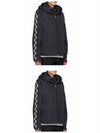 Moyse Logo Zip-Up Hoodie Black - MONCLER - BALAAN 5