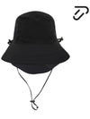 Unisex Wide Waterproof Bucket Hat IPU4ACP307 BK - IJP DESIGN - BALAAN 1